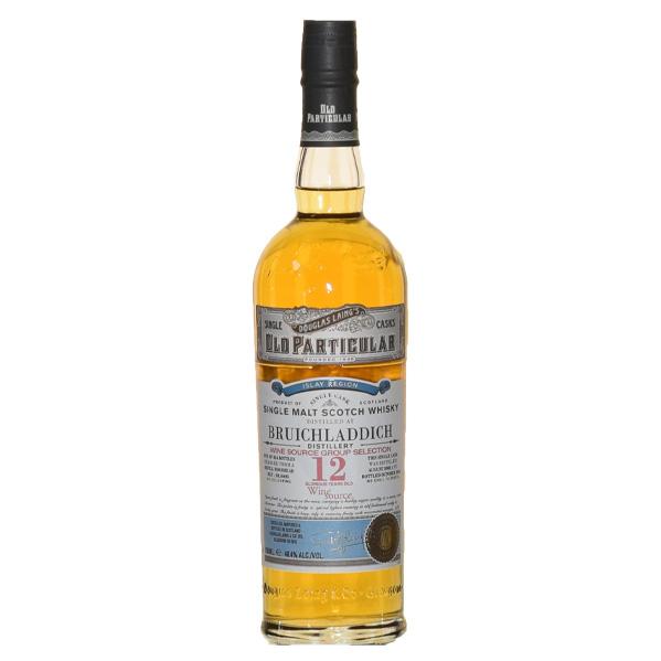 Douglas Laing Old Particular WSG Special Selection Bruichladdich 12 Year Old Single Whiskey Bottle with card sleeve
