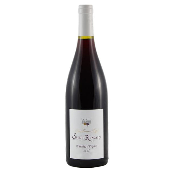 Domaine Rapet Pere et Fils Saint Romain Red Wine bottle with white label and topper